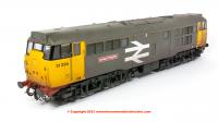 3120 Heljan Class 31 Diesel Locomotive number 31 296 "Amwich Freightliner / Tren Nwyddau Amwich" in Railfreight Grey livery - weathered